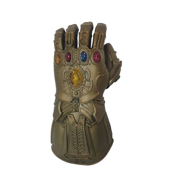 Marvel Thanos Infinity Gauntlet LED Light Up Collectible Glove Prop Replica Toy - Picture 1 of 7